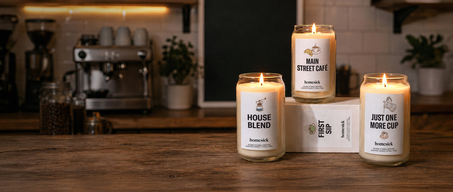 Candles, Freshly Brewed