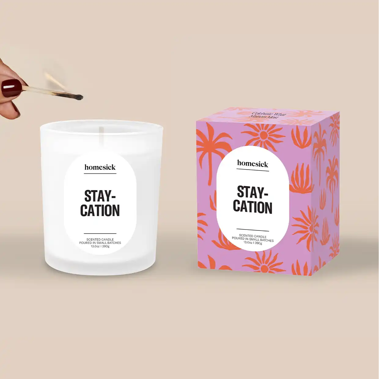 Stay-Cation Candle