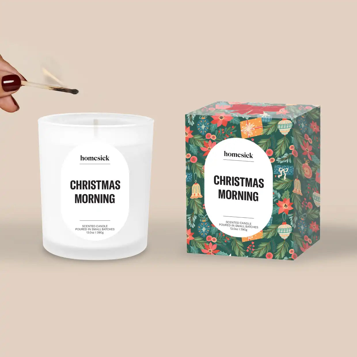 Christmas Morning Candle