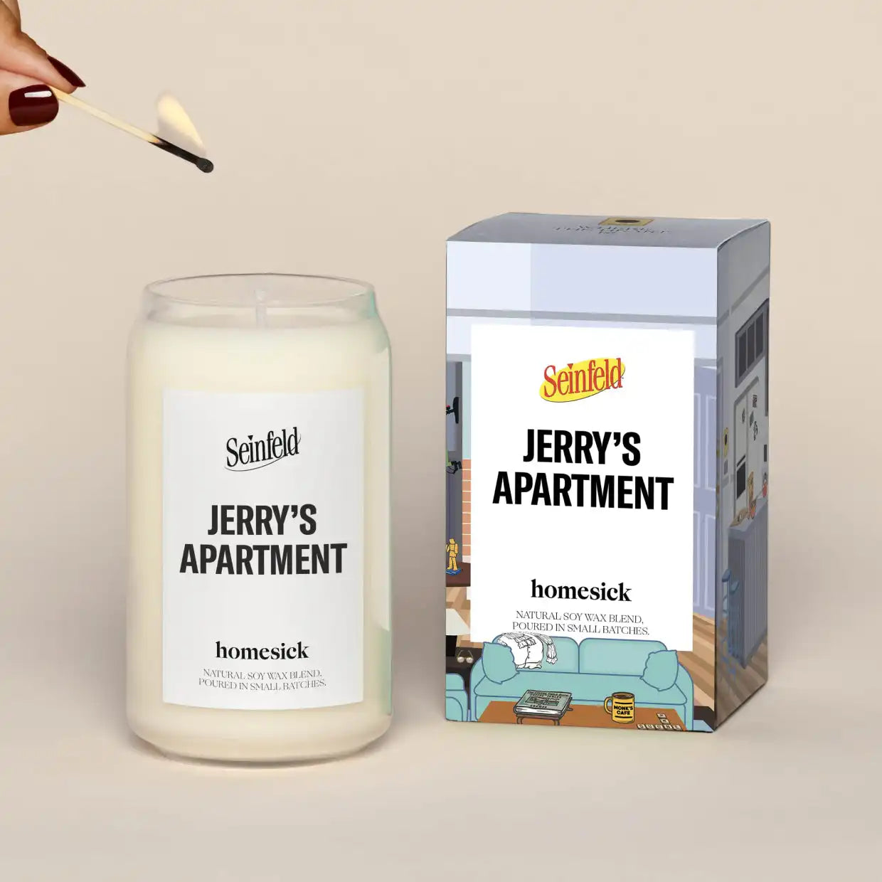 Seinfeld Jerry's Apartment Candle