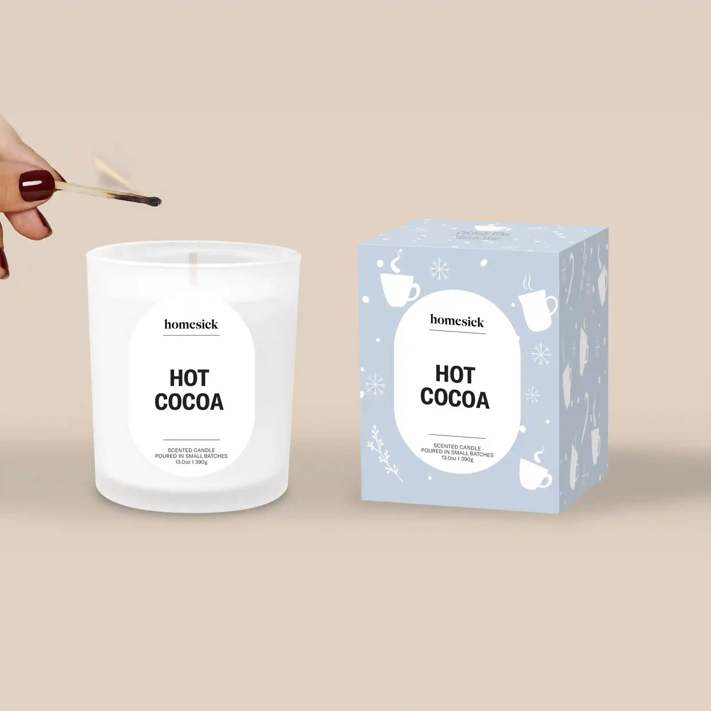Hot Cocoa Candle