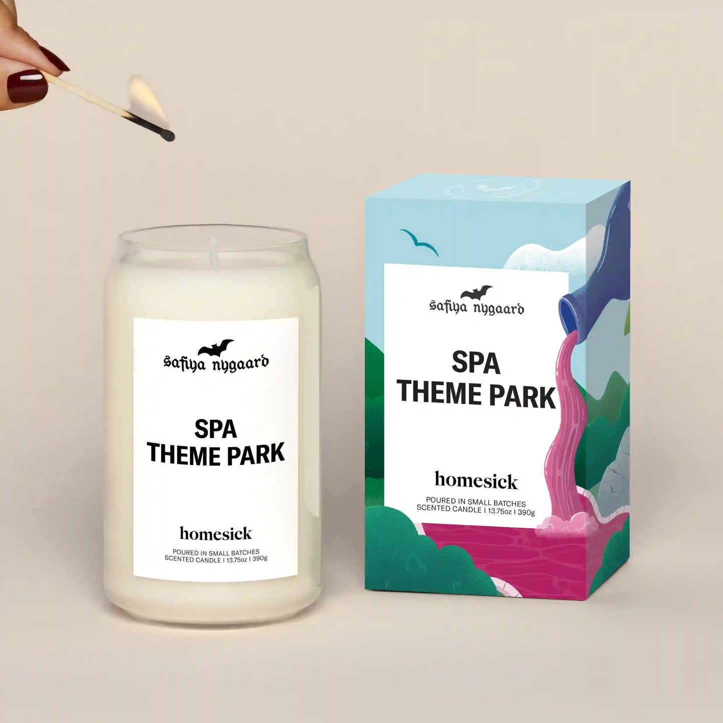 Safiya Nygaard Spa Theme Park Candle