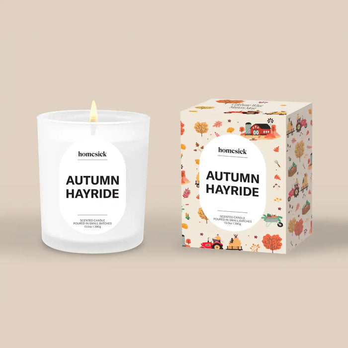 Autumn Hayride Candle