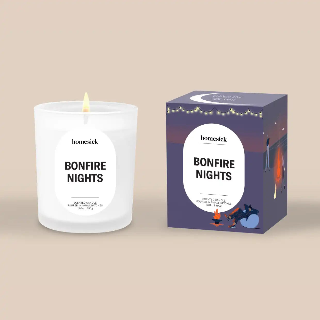 Bonfire Nights Candle