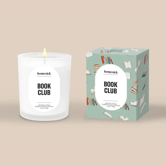 Book Club Candle