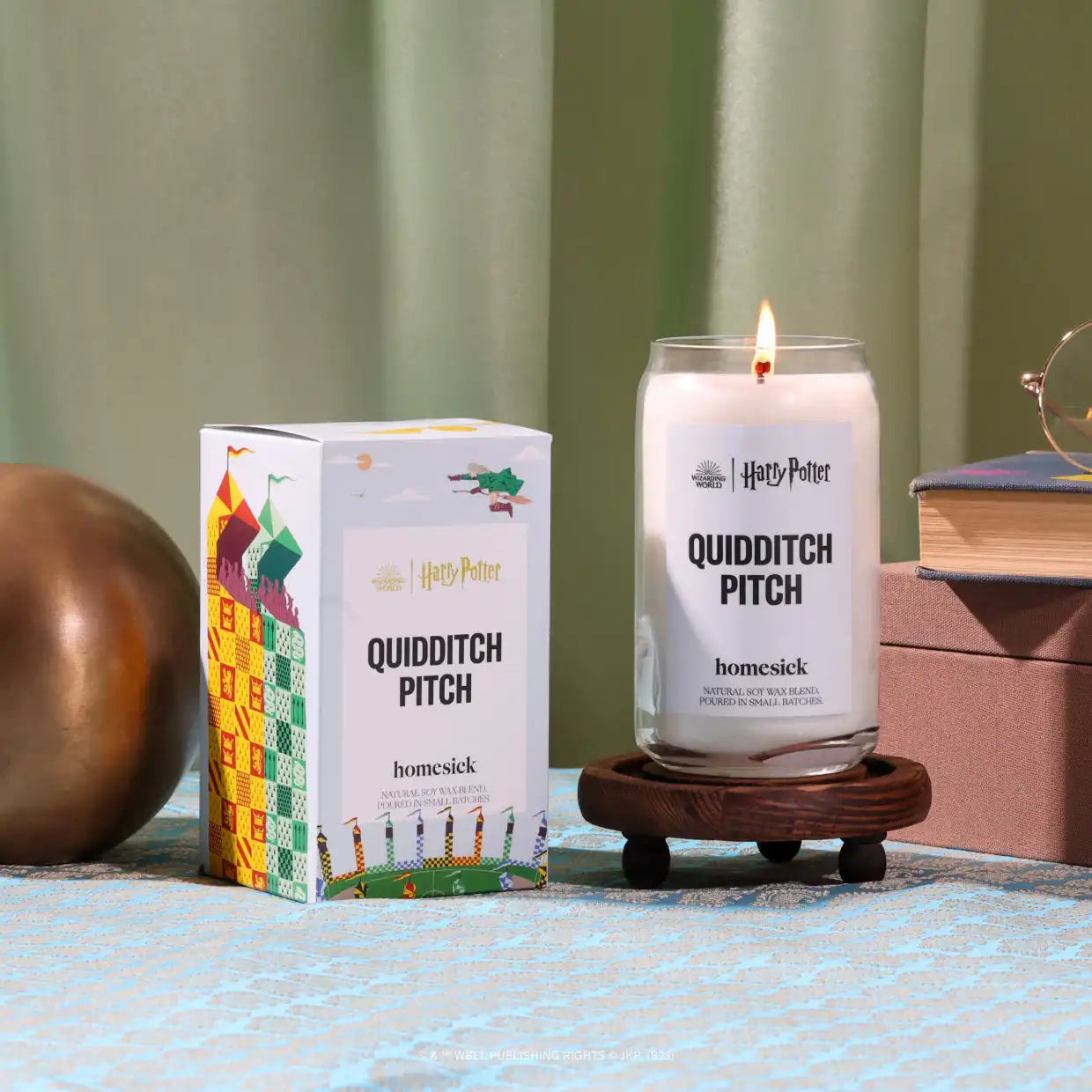 Harry Potter Quidditch Pitch™ Candle