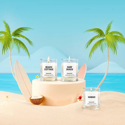 Beach Vacay Mini Candle Trio