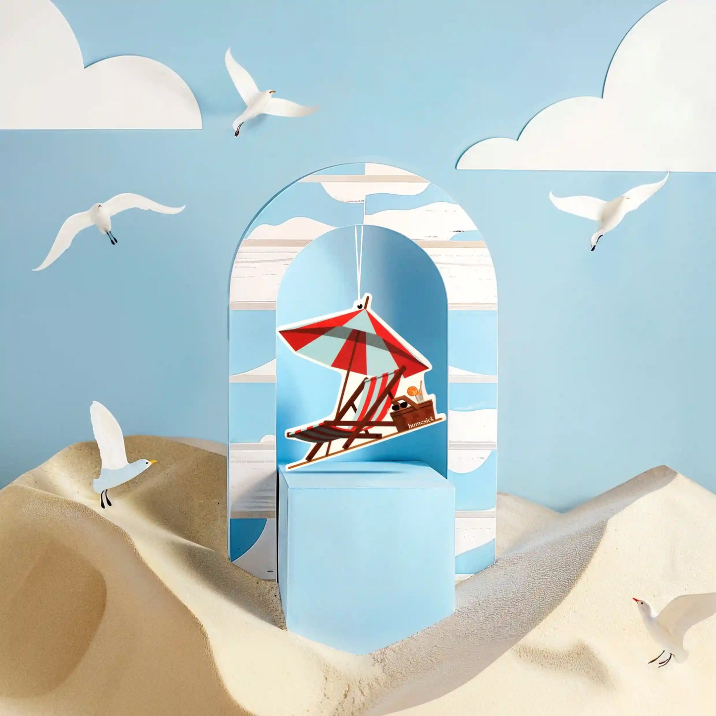 Beach Cottage Car Freshener