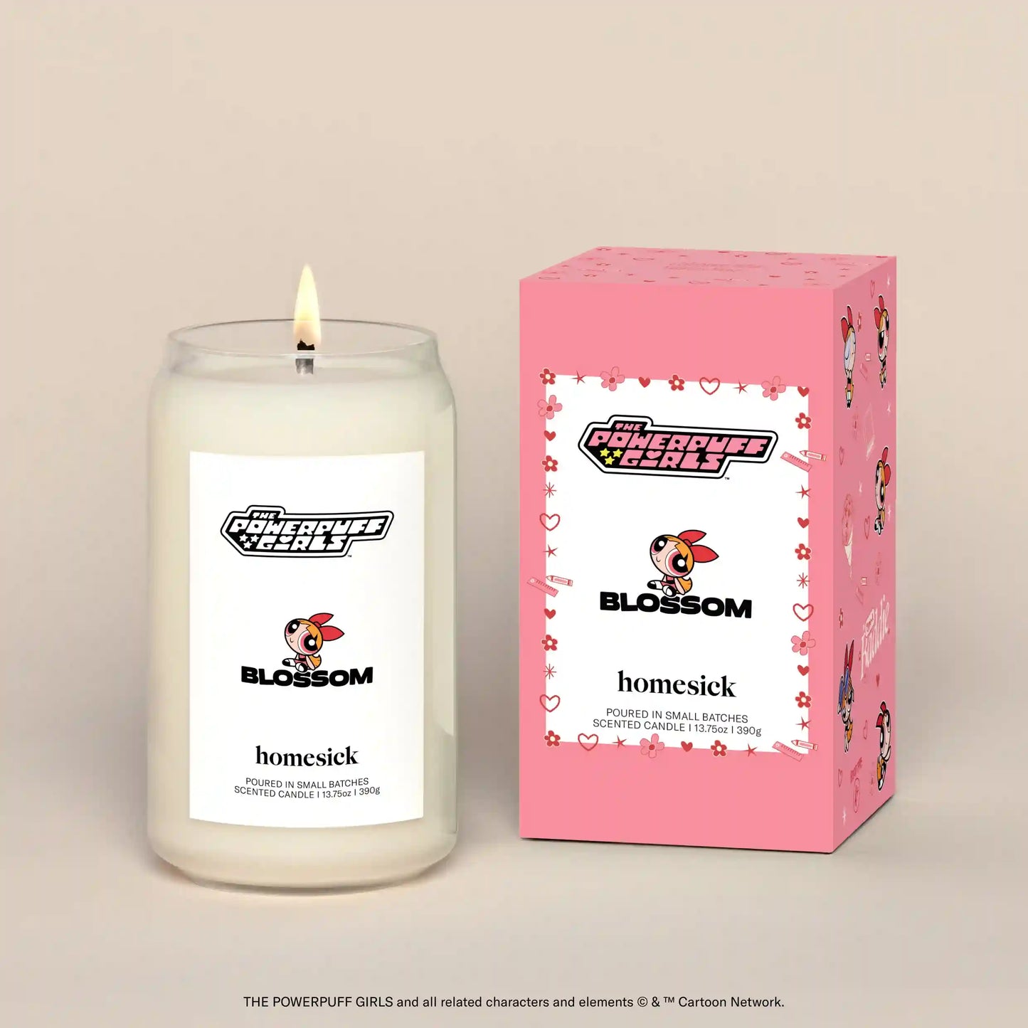 The Powerpuff Girls Blossom Candle