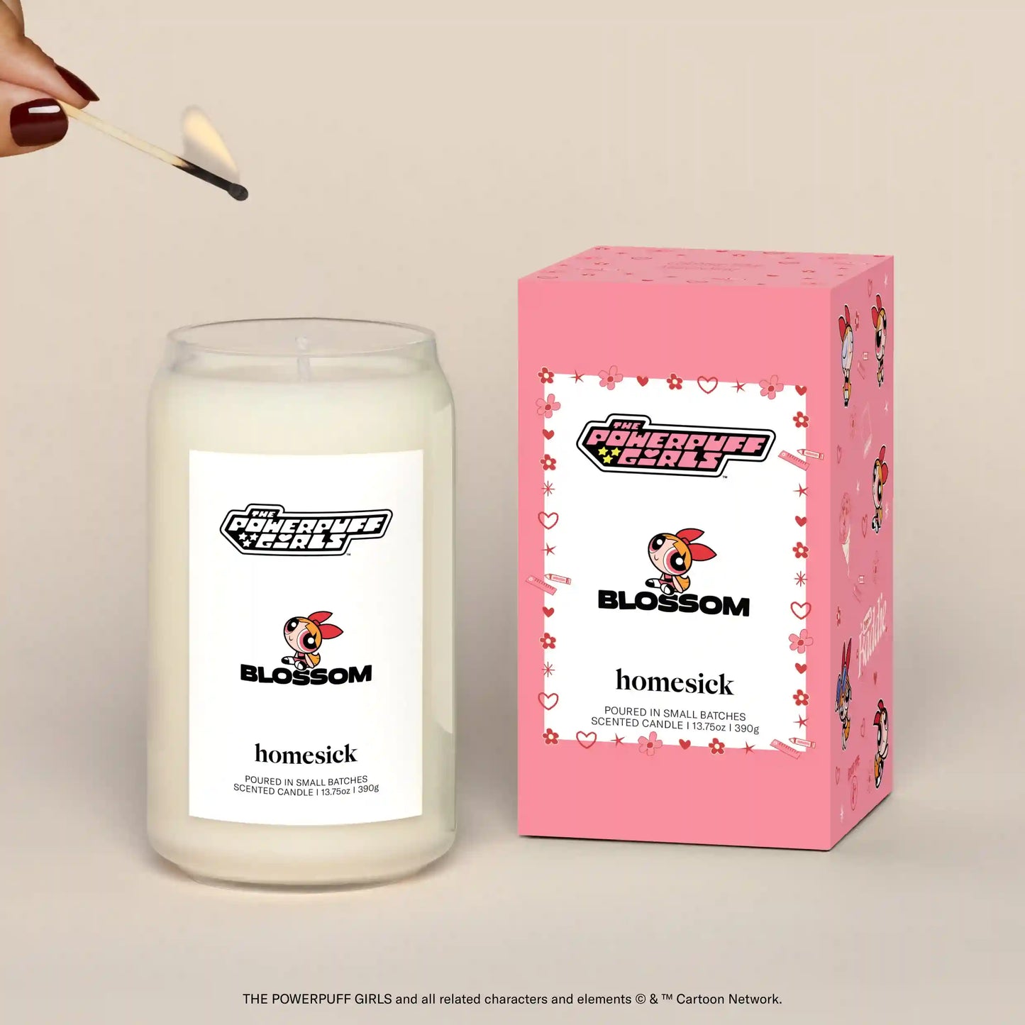 The Powerpuff Girls Blossom Candle