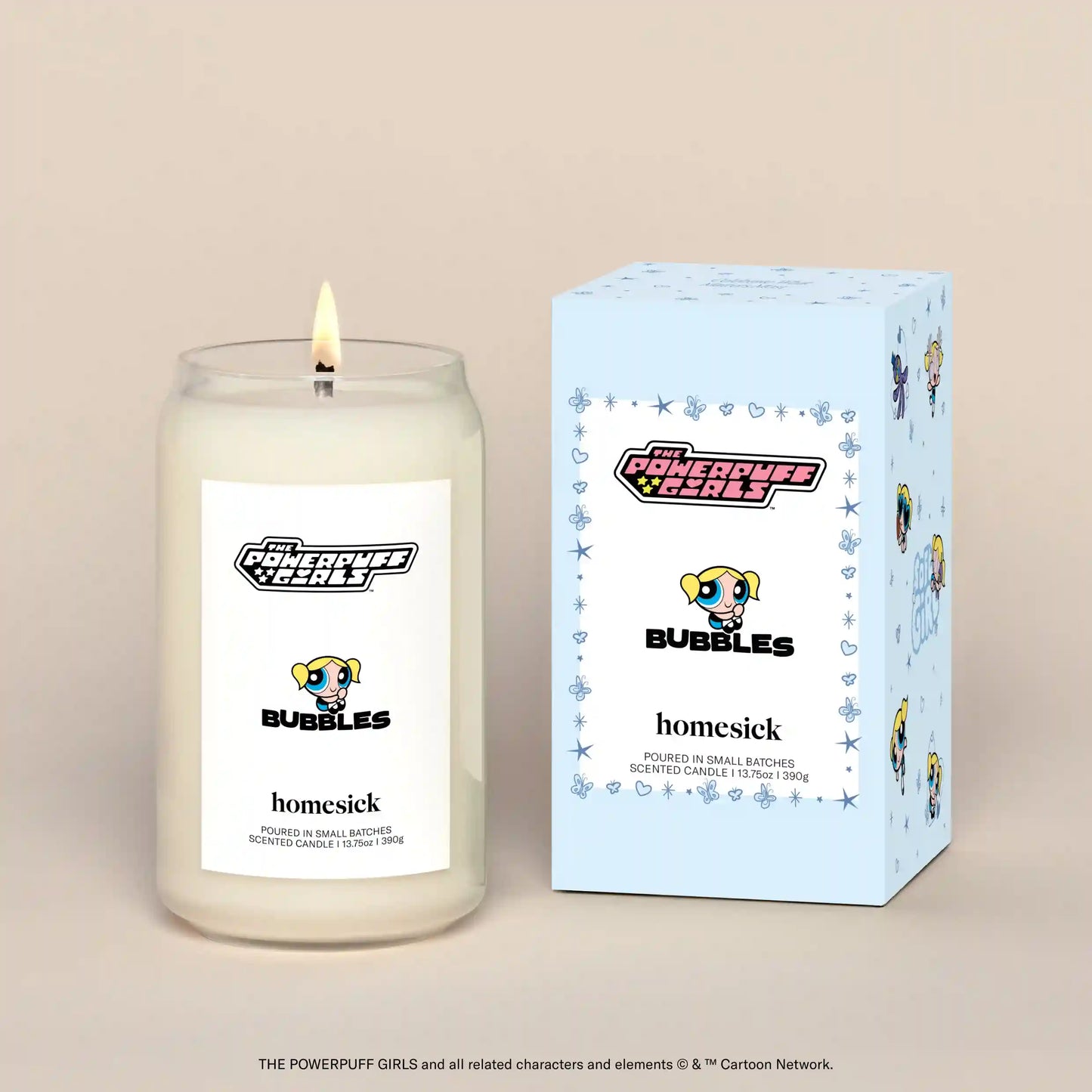 The Powerpuff Girls Bubbles Candle