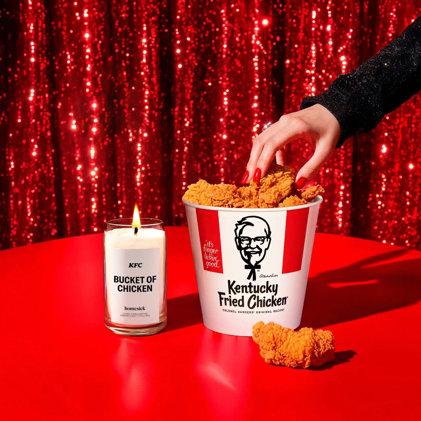 KFC Bucket Of Chicken Candle