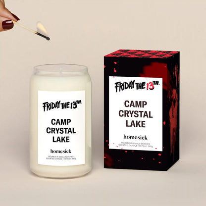 Camp Crystal Lake Candle
