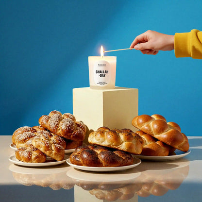 Challah-Day Candle