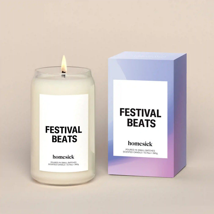 Festival Beats Candle