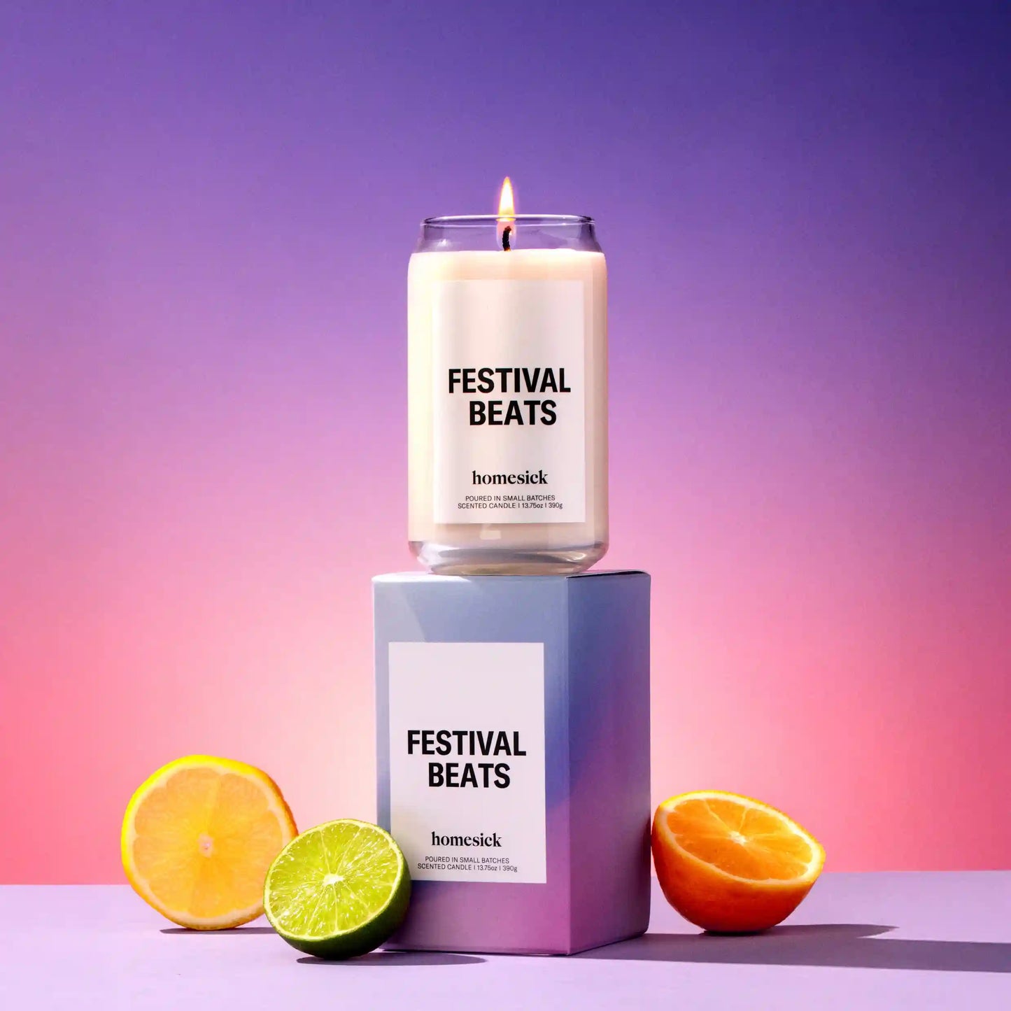 Festival Beats Candle