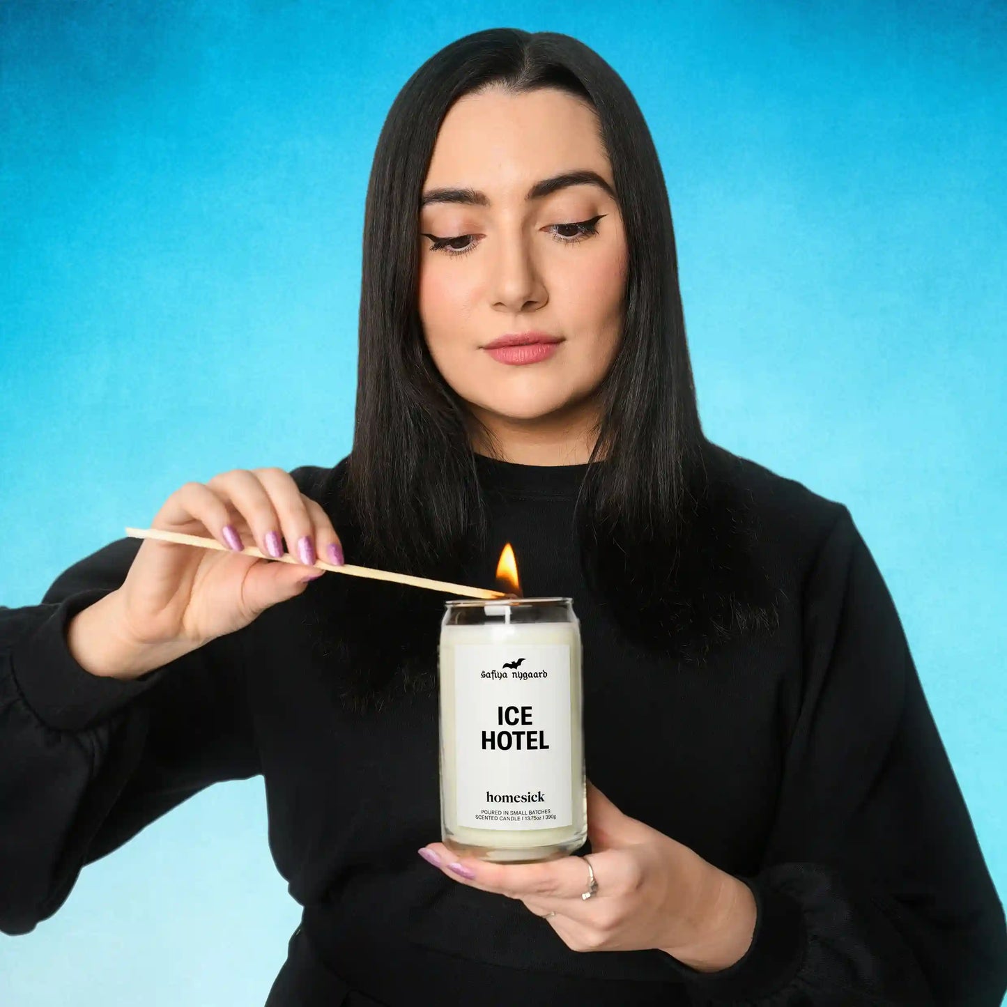 Safiya Nygaard Ice Hotel Candle