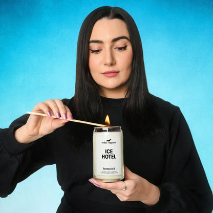 Safiya Nygaard Ice Hotel Candle