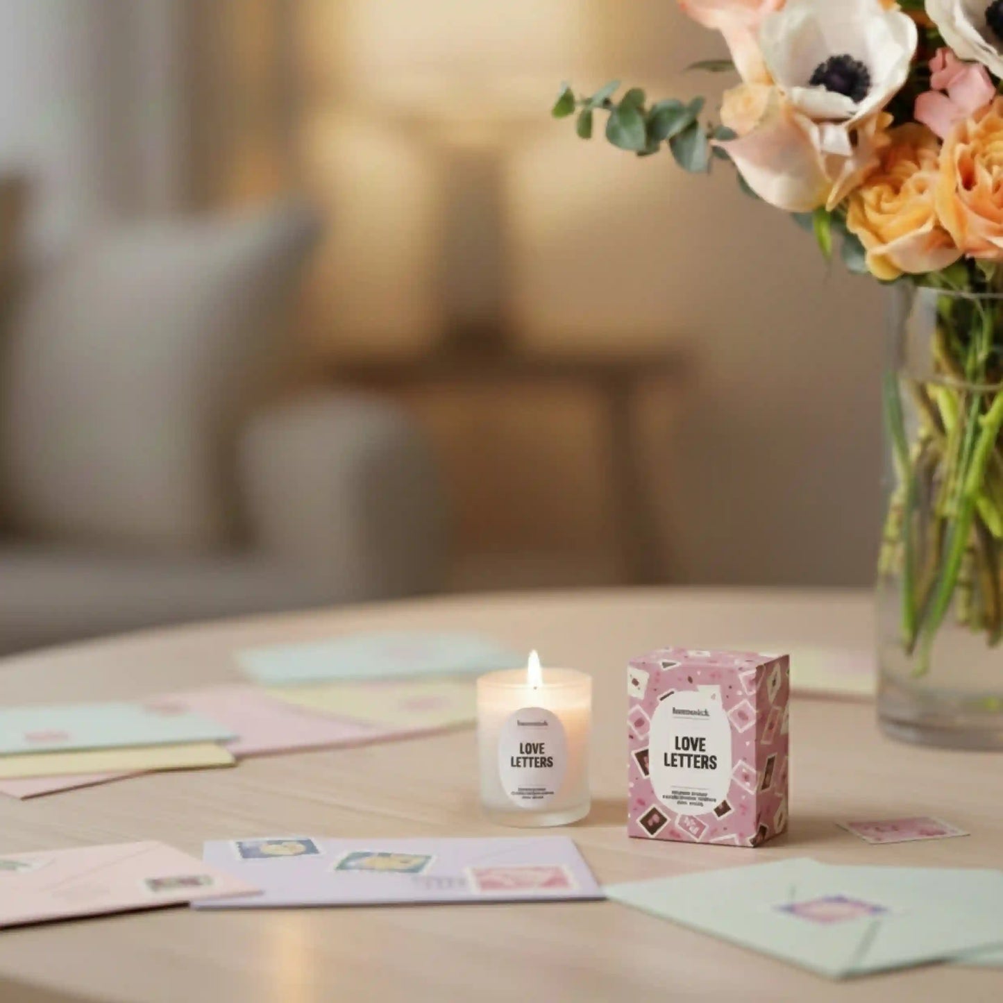 Love Letters Mini Candle