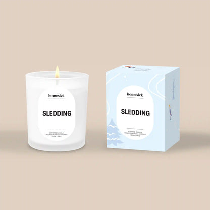 Sledding Candle