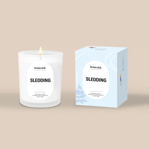 Sledding Candle