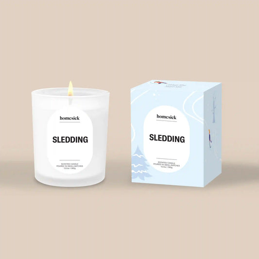 Sledding Candle