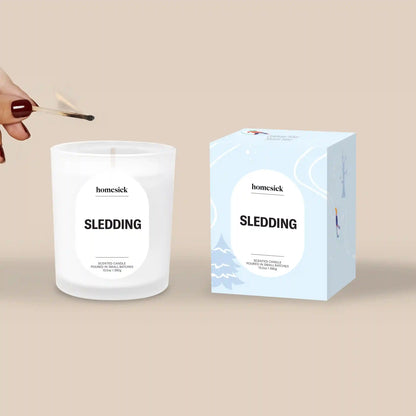Sledding Candle