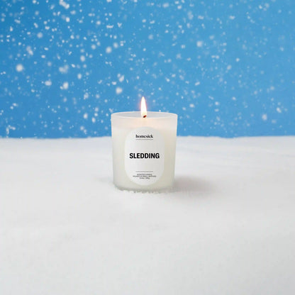 Sledding Candle