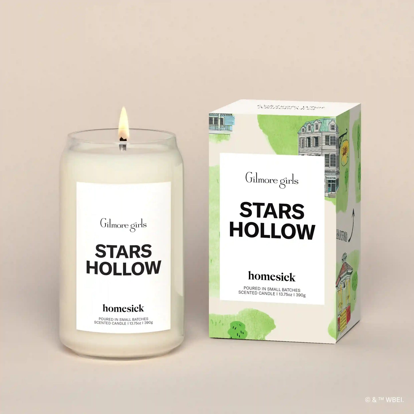 Gilmore Girls Stars Hollow Candle