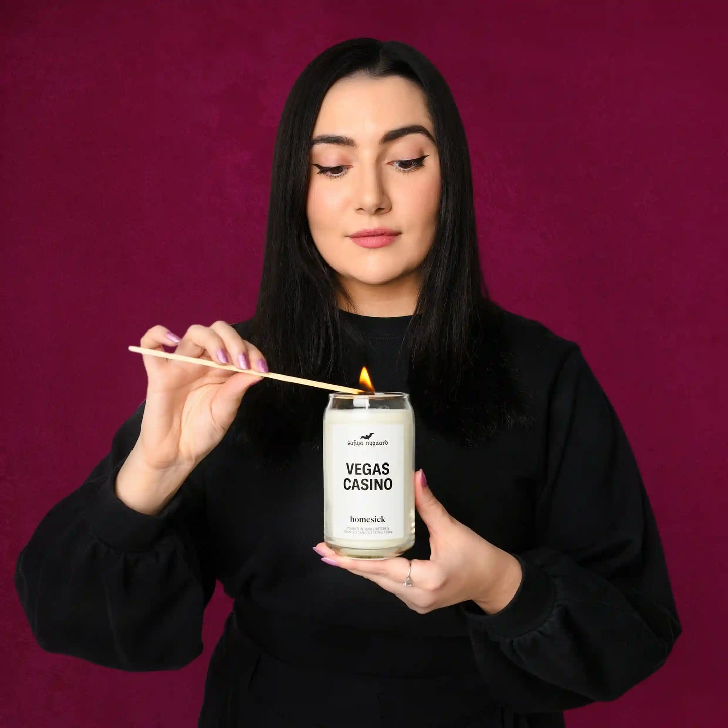Safiya Nygaard Vegas Casino Candle