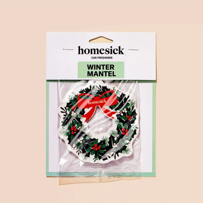 Winter Mantel Car Freshener